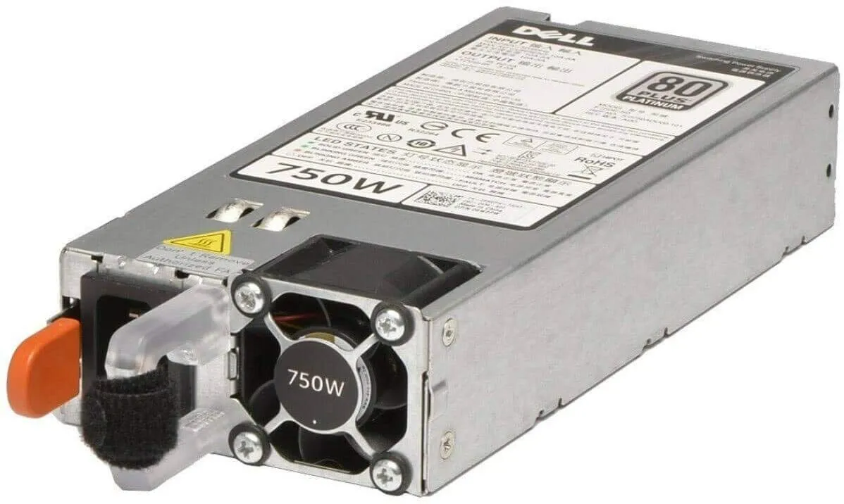 KTW3M DELL PE R630/730/730XD T430/630 750W 80+ PLATINUM PSU