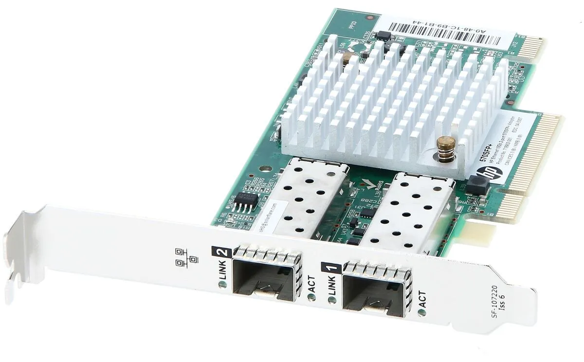 718904-B21-HP HP ETHERNET 10GB DUAL-PORT 570SFP+ ADAPTER - HPB