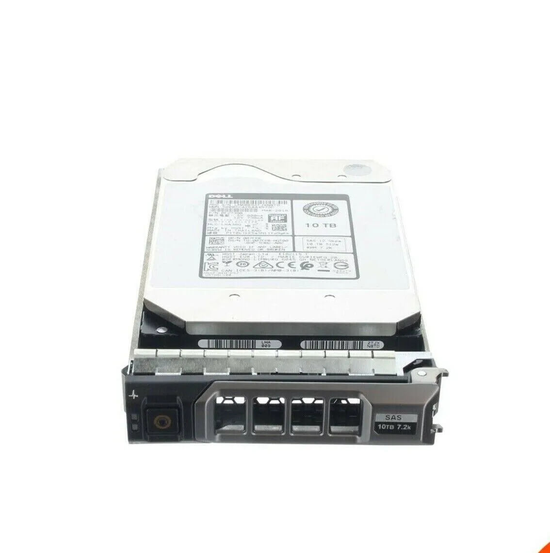 XGYWN DELL 10TB 7,2K 12G 3,5INCH SAS 4KN HDD