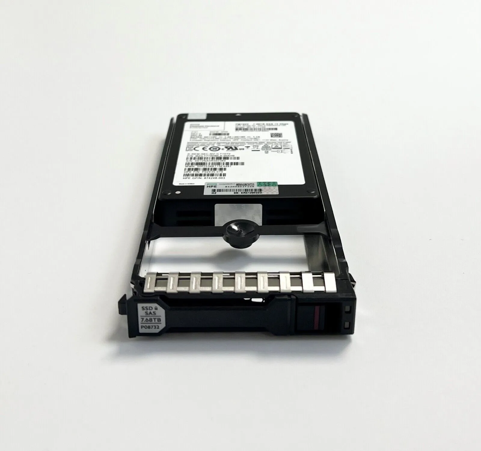 Q0F45A HPE 3PAR 9000 7.68TB SAS SFF (2.5in) FIPS Encrypted SSD