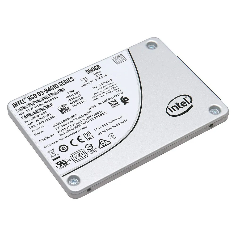 Intel D3-S4510 Series 960GB SATA 6Gb