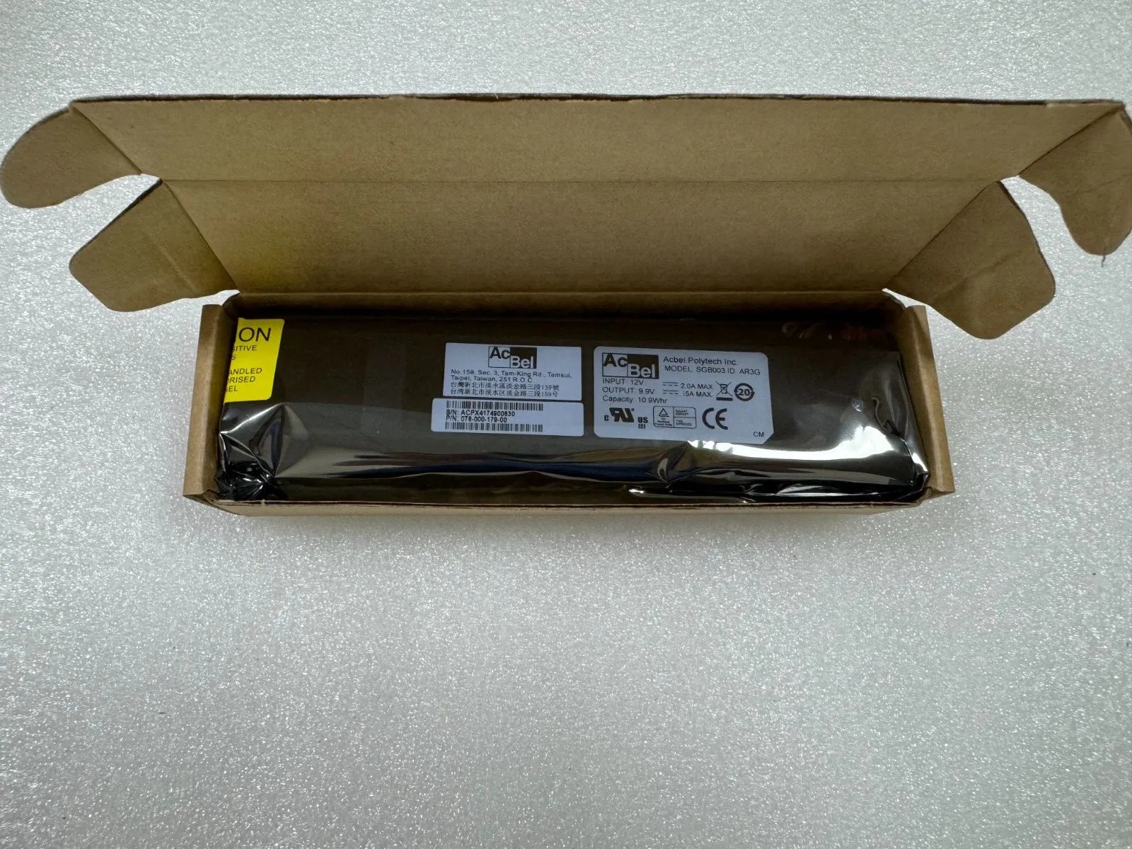 EMC VNX3100 3150 078-000-179-00 Controller Battery
