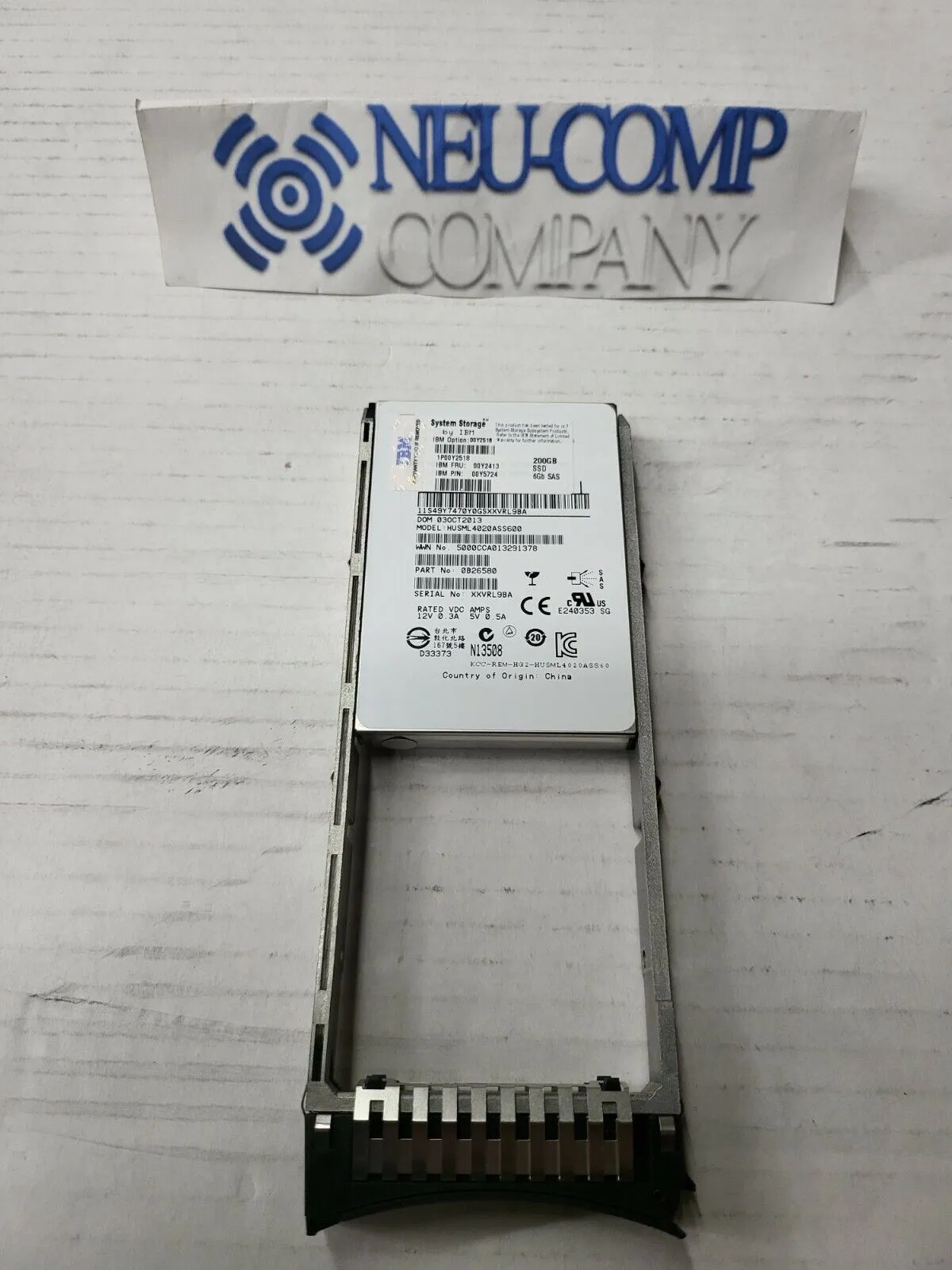 2072-ACMA IBM 2.5Ã¢ SAS SSD - 200GB