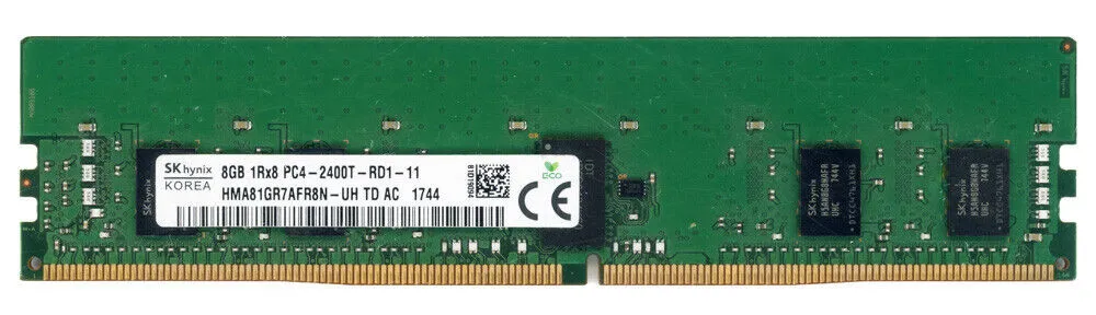 Hynix HMA81GR7AFR8N-UH 8GB 1RX8 PC4-19200T