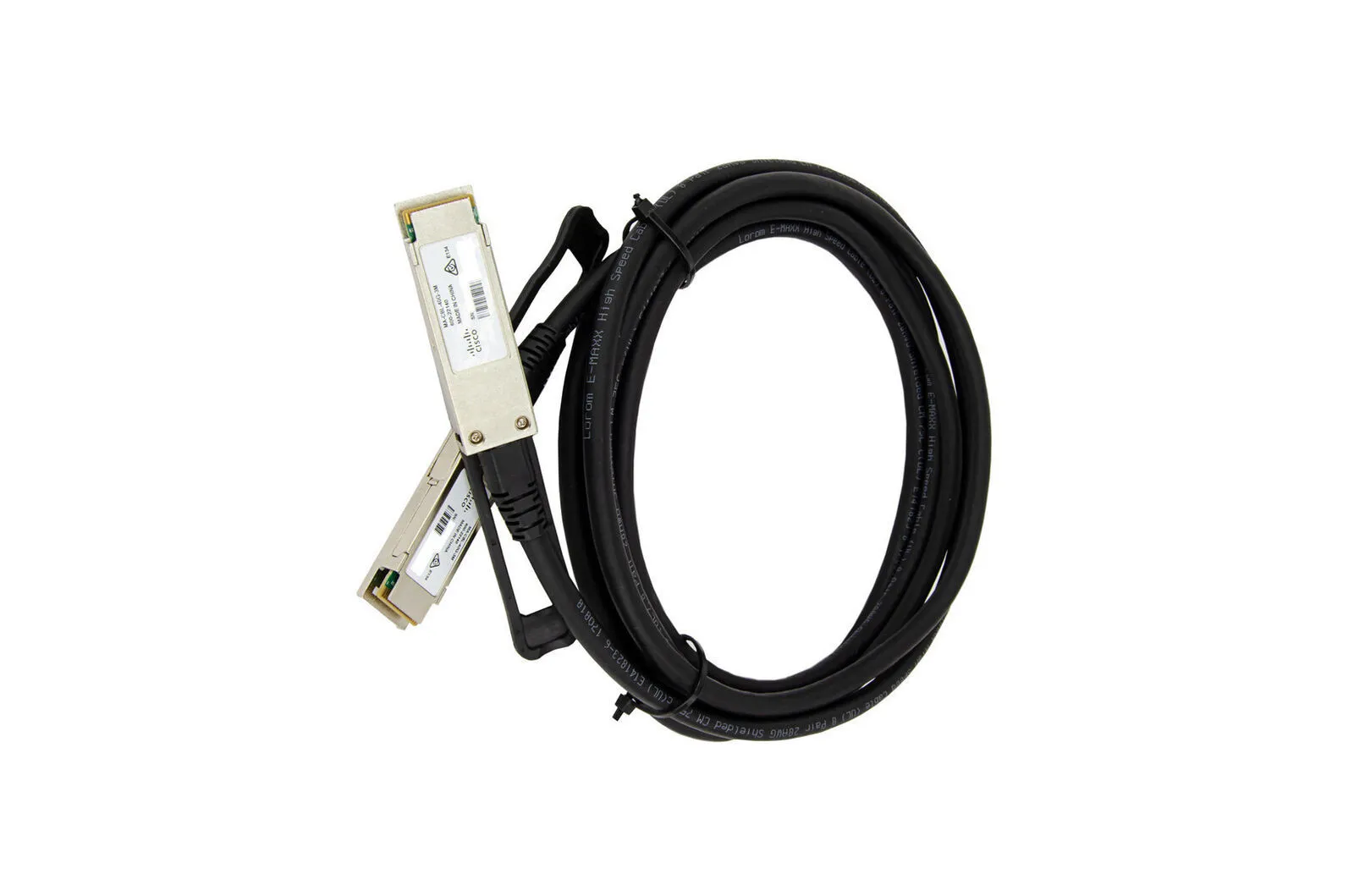 CABO STACKING CISCO MERAKI, 40G, 1M, MA-CBL-40G-1M, MS210, MS225, MS250, MS350 E MS410