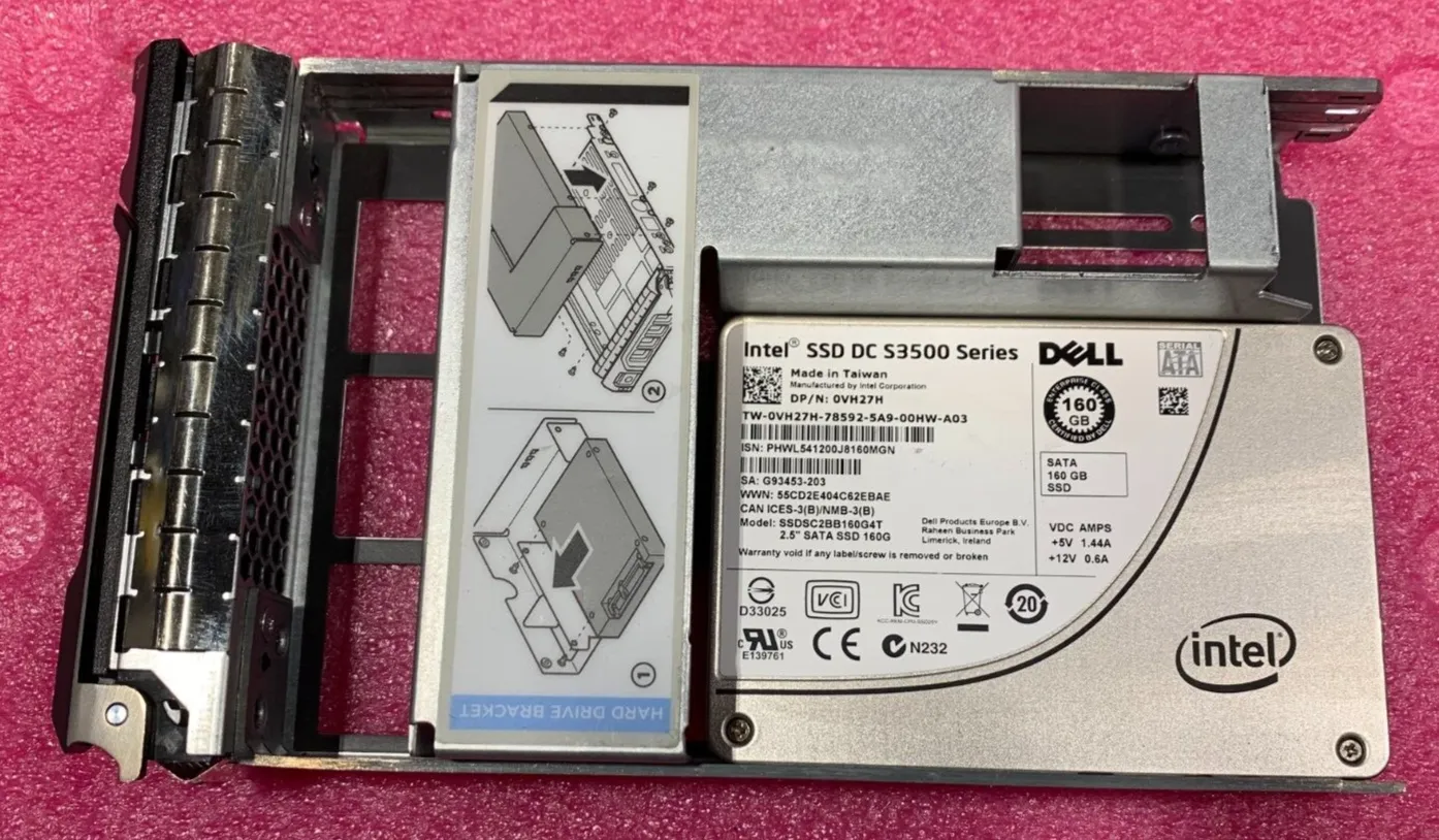 VH27H Dell Disk 160GB SSD 3G SATA 2.5 MLC