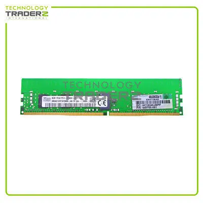 815097-B21 HP 8GB (1*8GB) 1RX8 PC4-21300V-R DDR4-2666MHZ RDIMM