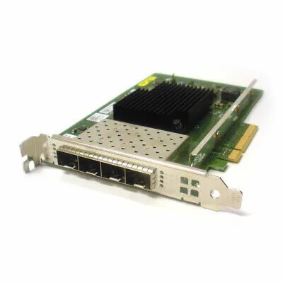 60WX8 Intel Dell Intel X710-DA4 QP 10G SFP+ NIC PCIe FH