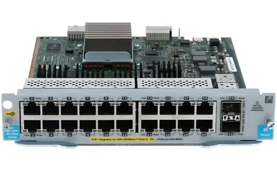 J9536A HP HPE 20-port Gig-T PoE+/2-port 10GbE SFP+ v2 zl Module