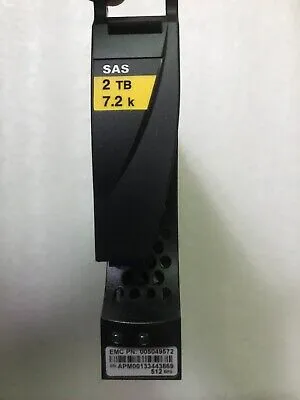 005050595 EMC 2TB 7.2K 6G 3.5INCH HS SAS HDD