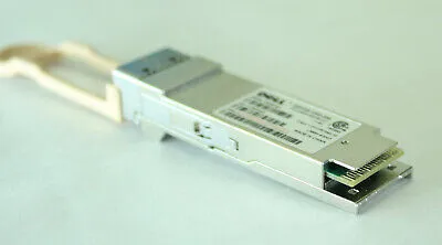 584V9 Dell DELL branded 4WJ41 QSFP-100G-SR4 QSFP28 100Gbps SR4 MMF MPO-12 FTLC9551REPM-FC
