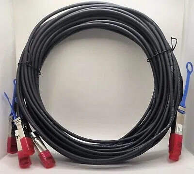 P8T4W Dell Dell 40G QSFP+ to 4x SFP+ Breakout Cable 5m