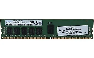 UCS-MR-1X081RV-A CISCO 8GB (1*8GB) 1RX4 PC4-19200T-R DDR4-2400MHZ RDIMM