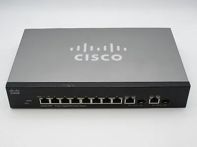 SG200-10FP CISCO 10 PORT GIGABIT SWITCH WITH PSU