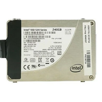 45N8354 LENOVO 240GB 6G 2,5INCH SATA SSD