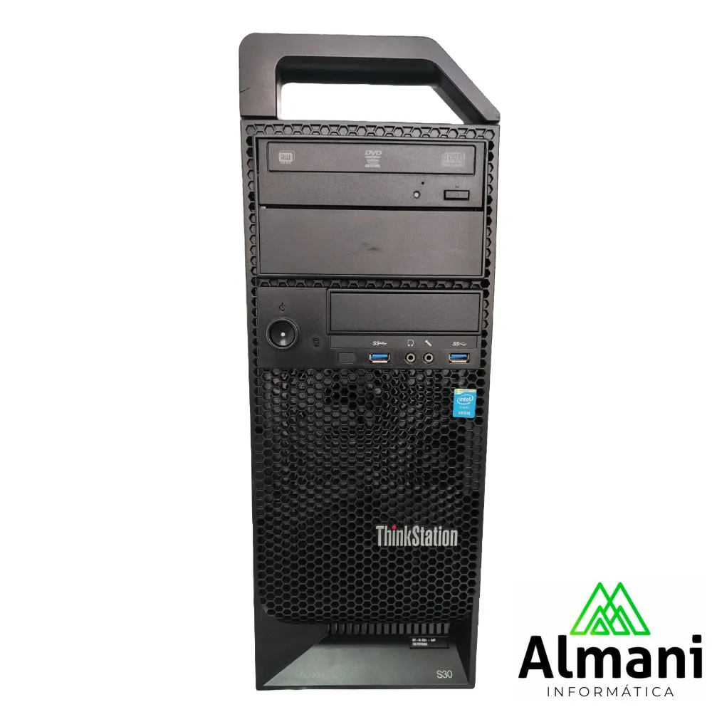 WORKSTATION LENOVO S30 XEON E5 1650 HD 500 GB 4 GB RAM NVIDIA QUADRO K2000 - WIN10 PRO - MT