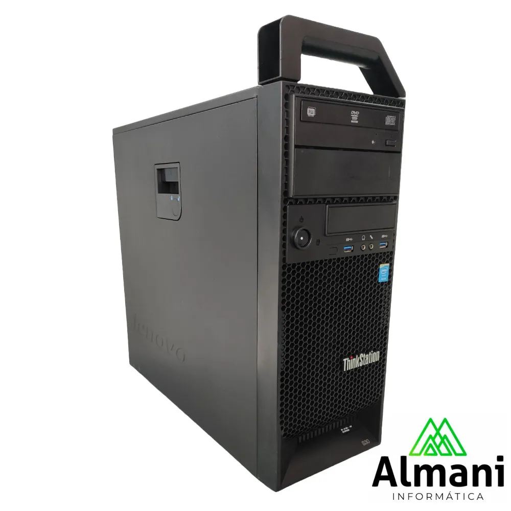 WORKSTATION LENOVO S30 XEON E5 1650 HD 500 GB 8 GB RAM AMD RADEON RS 340 - WIN10 PRO - MT