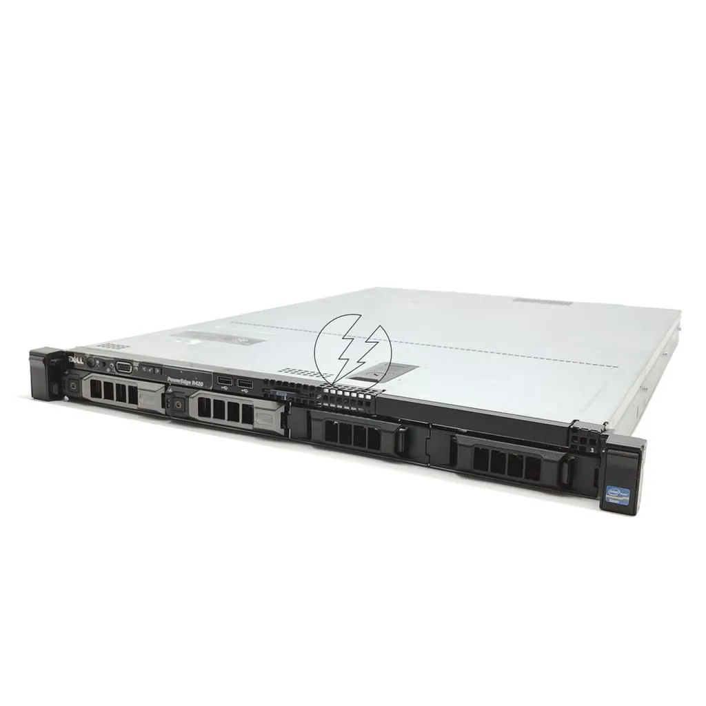 Servidor Dell PowerEdge R420: 2x Xeon 10 core, DDR3 64GB, 2x HD SAS 600GB