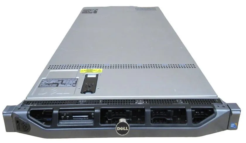 Kit Servidor Dell PowerEdge R610: 2x Xeon 6 core, DDR3 128GB, 2x HD SAS 300GB + Bezel