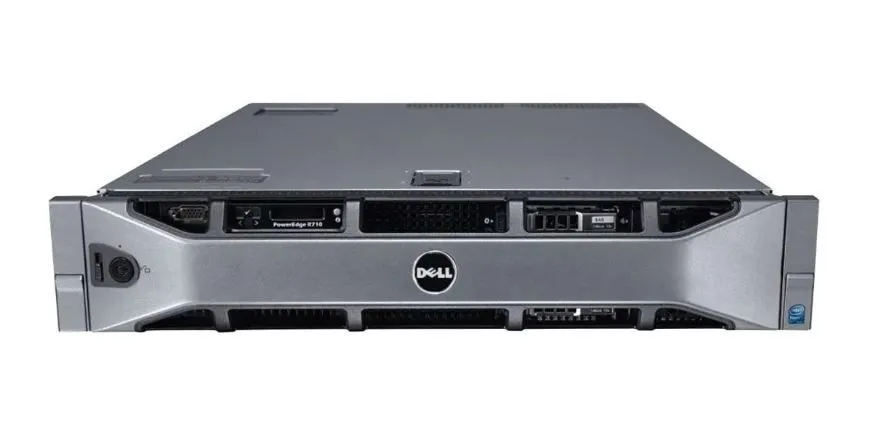 Kit Servidor Dell PowerEdge R710: 2x Xeon 6 core, DDR3 128GB, 2x HD SAS 300GB + Bezel