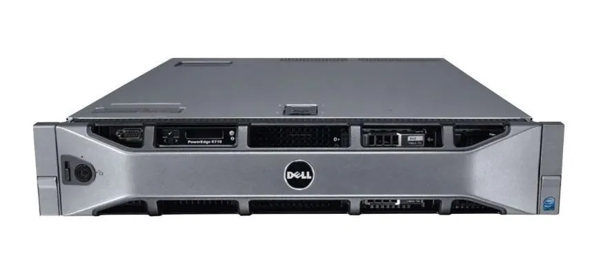 Kit Servidor Dell PowerEdge R710: 2x Xeon 6 core, DDR3 128GB, 2x HD SAS 600GB + Bezel
