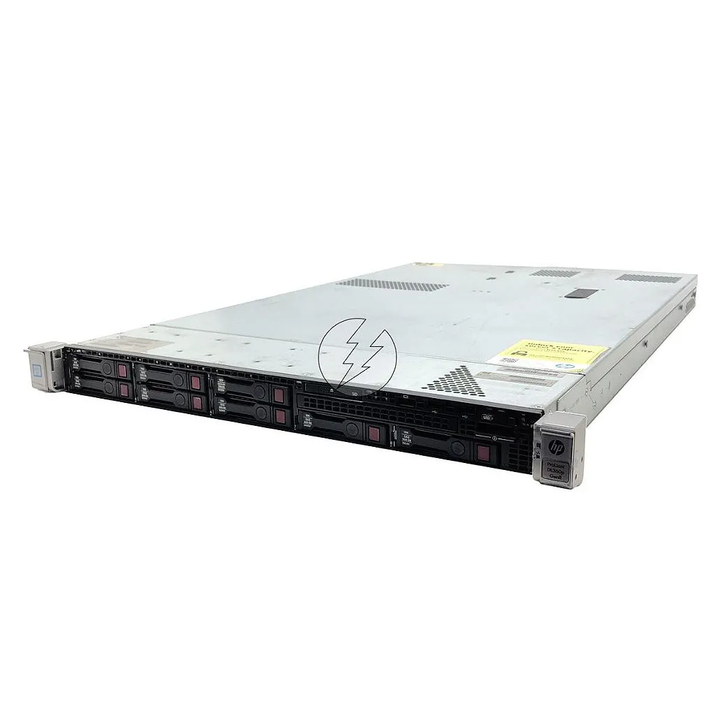 Servidor HP ProLiant DL360P G8: 2x Xeon 8 core, DDR3 64GB, 2x HD SAS 600GB