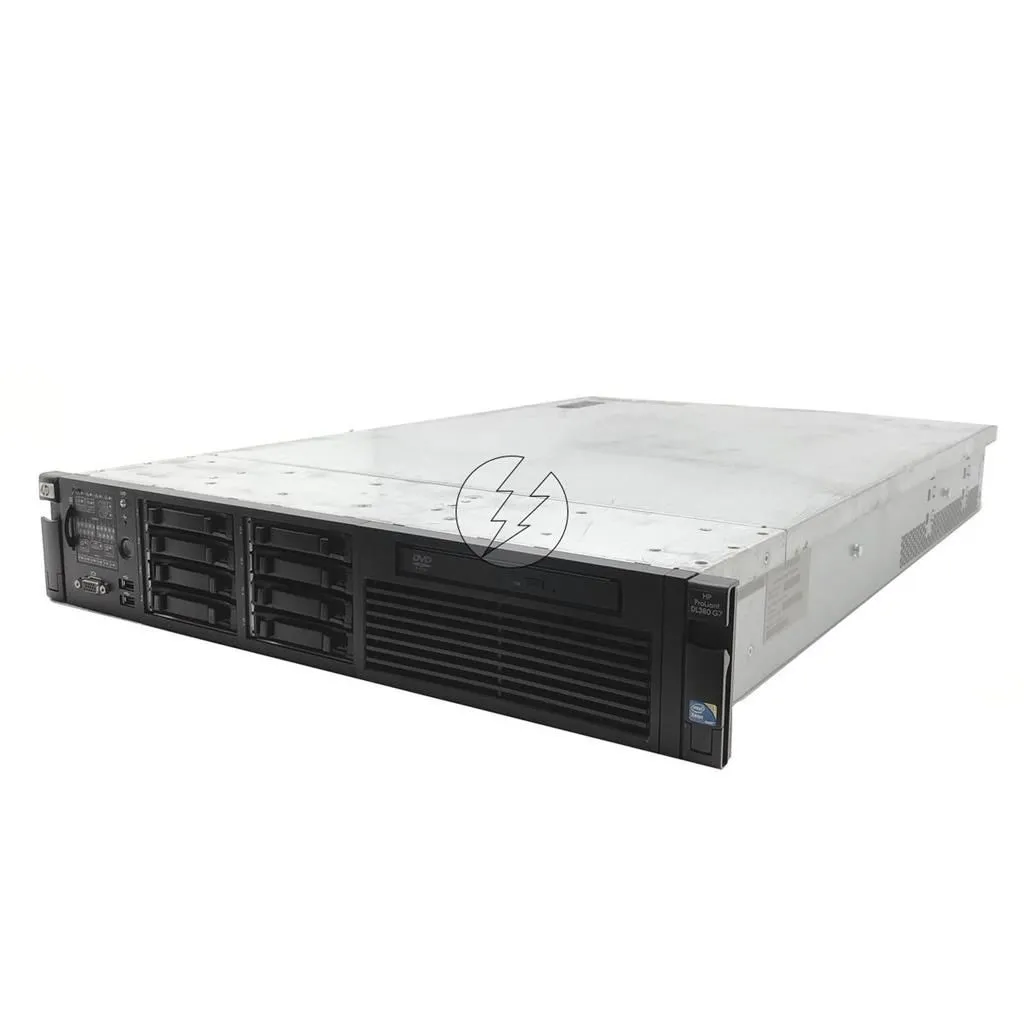 Servidor HP ProLiant DL380 G7: 2x Xeon 4 core, DDR3 32GB, 2x HD SAS 900GB