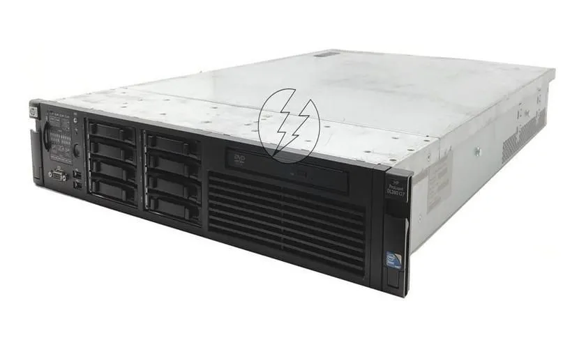 Kit Servidor HP ProLiant DL380 G7: 2x Xeon 6 core, DDR3 64GB, 2x HD SAS 600GB + 1x Placa 2x SFP+ 10Gb