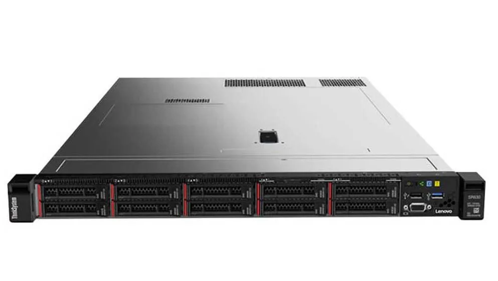 Servidor Lnv Sr630: 2 Xeon Silver 4110 8 Core, 128GB, 02 Discos Sas 600GG, 2 SFP+ 10 Giga