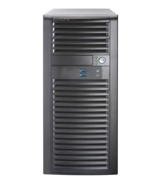 Servidor SuperMicro Diebold Itautec TW9800: 1x Xeon 4 core, DDR3 16GB, 1x HD SATA 2TB