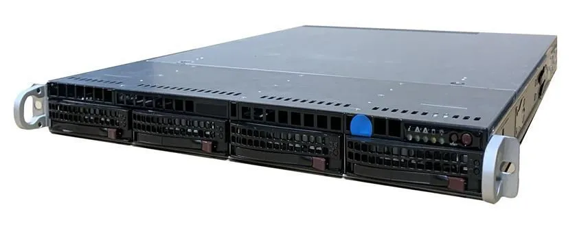 Servidor SuperMicro CSE815: 1x Xeon 4 core, DDR3 8GB, 2x HD SATA 1TB