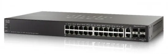 SG500X-24-K9 CISCO SG500X 24P GIGABIT 4P 10 GIGABIT STACKABLE MANAGED SWITCH
