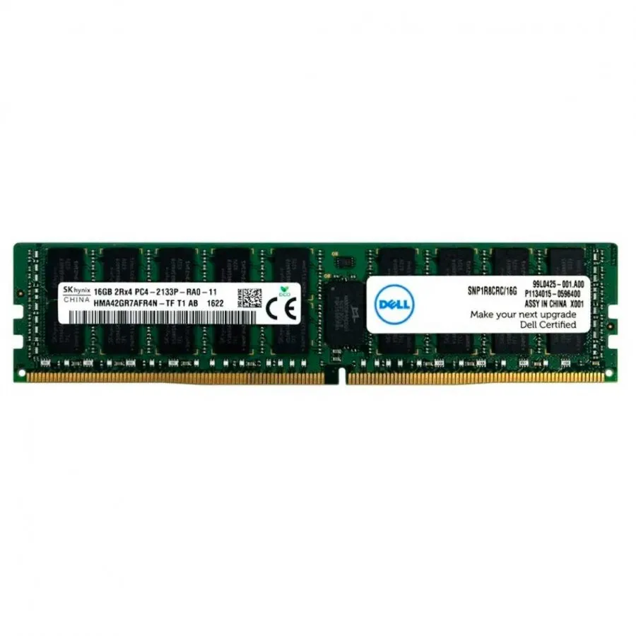 SNP20D6FC/16G DELL 16GB (1*16GB) 2RX4 PC3L-12800R DDR3-1600MHZ RDIMM
