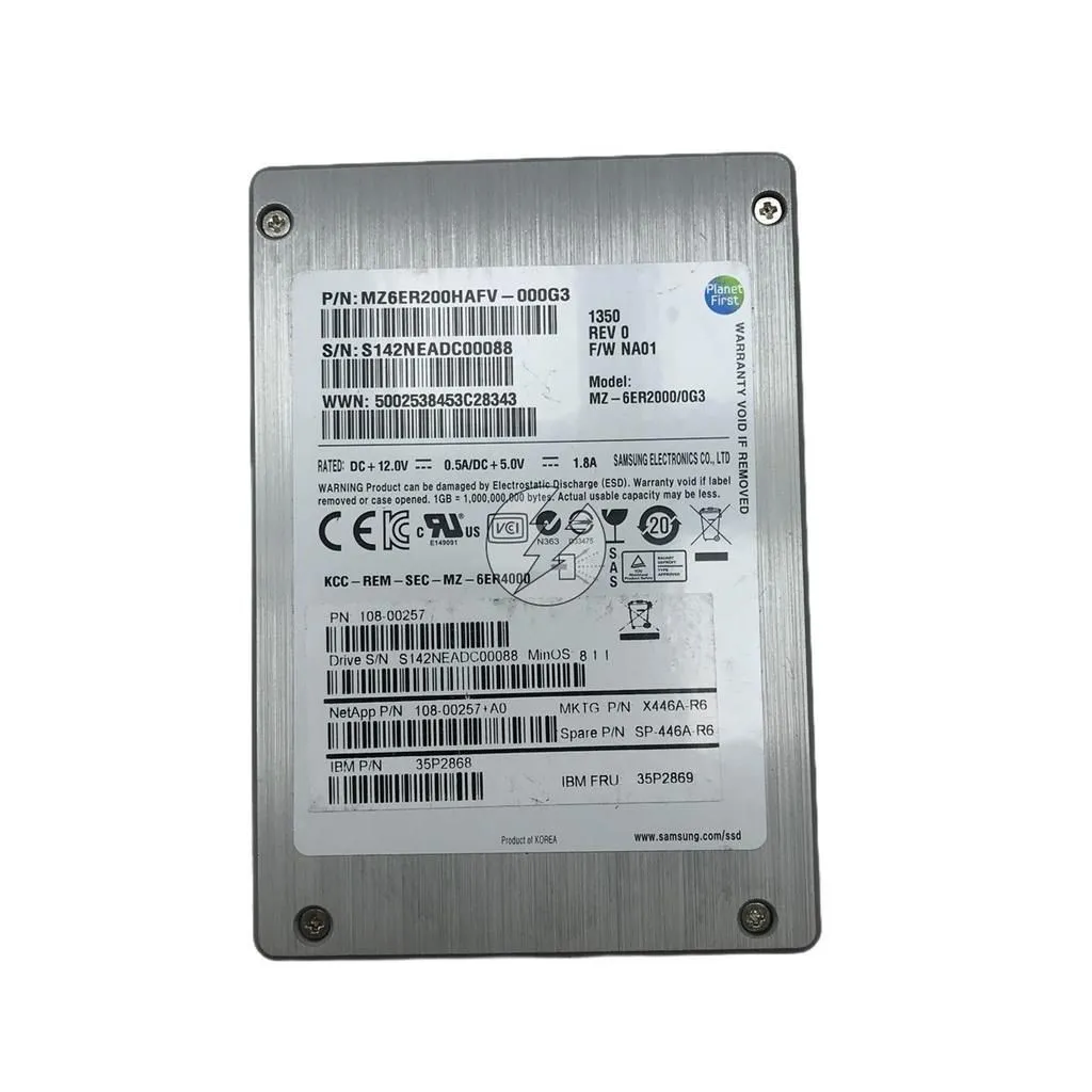 SSD IBM Sas Enterprise 200GB, 2.5' 6Gb/s