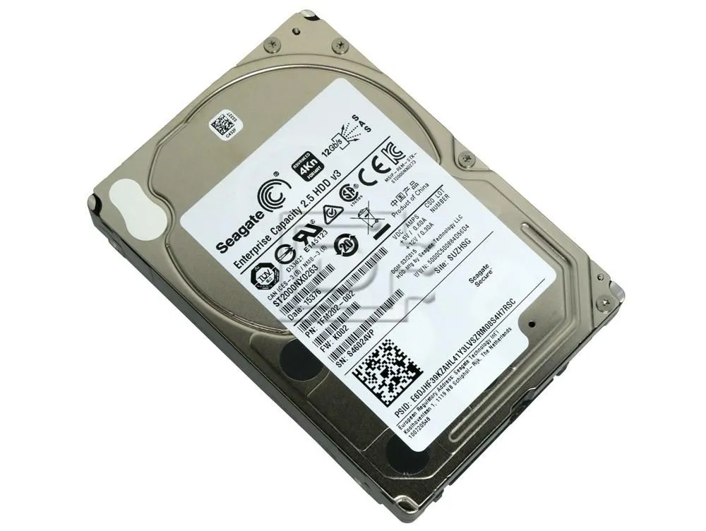 ST2000NX0263 SEAGATE 2TB 4KN 7,2K 12G 2,5INCH SAS HDD