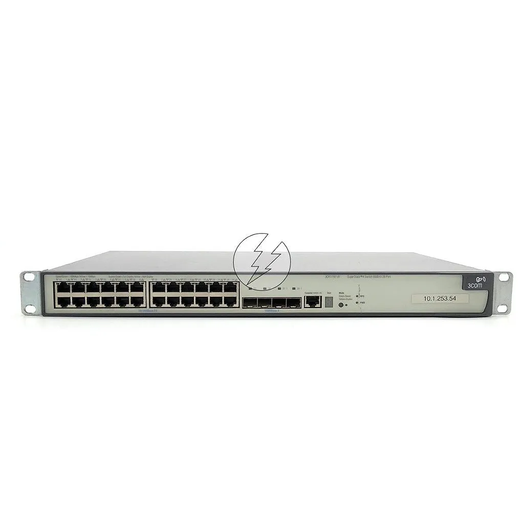 Switch 3COM SuperStack 4 5500-EI 28 Port 3CR17161-91: 24x 10