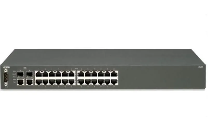 Switch Avaya 2526t, 24x Portas 10/100, 2x Gigabit, 2x Sfp