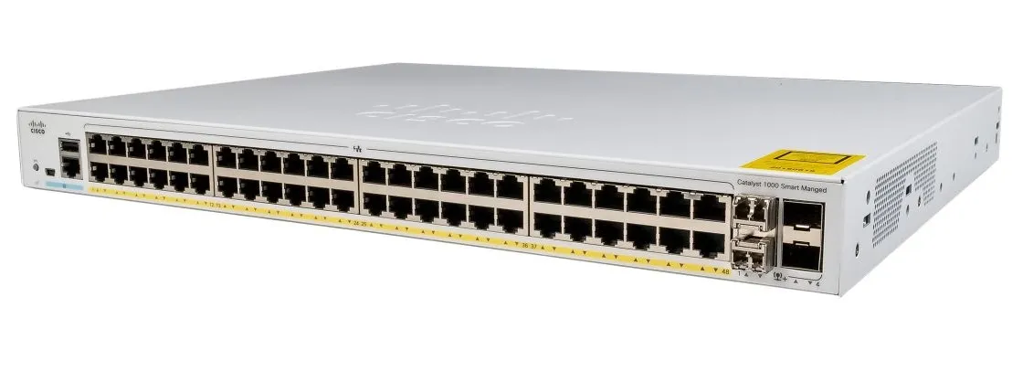 C1000-48T-4G-L-WS CISCO Catalyst 1000 48port GE. 4x1G SFP.