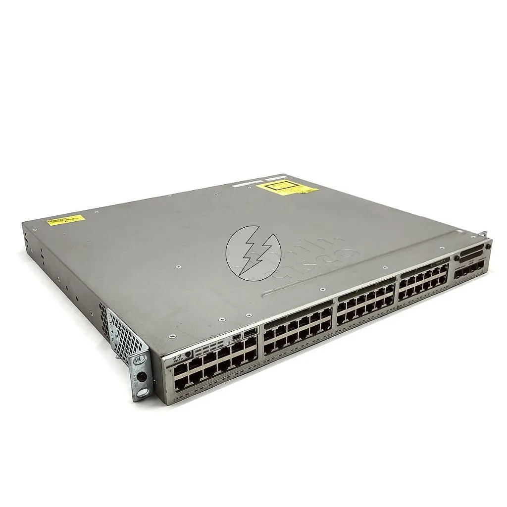 Switch Cisco WS-C3850-48T-E 48x 100/1000 + C3850-NM-4-10 Gb