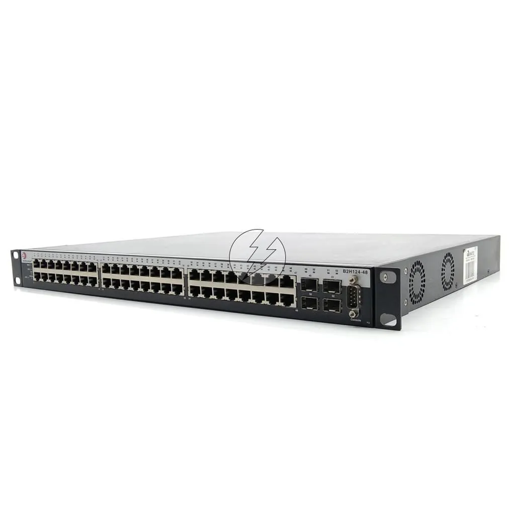 Switch Enterasys Securestack B2H124-48: 48 portas, 4 portas