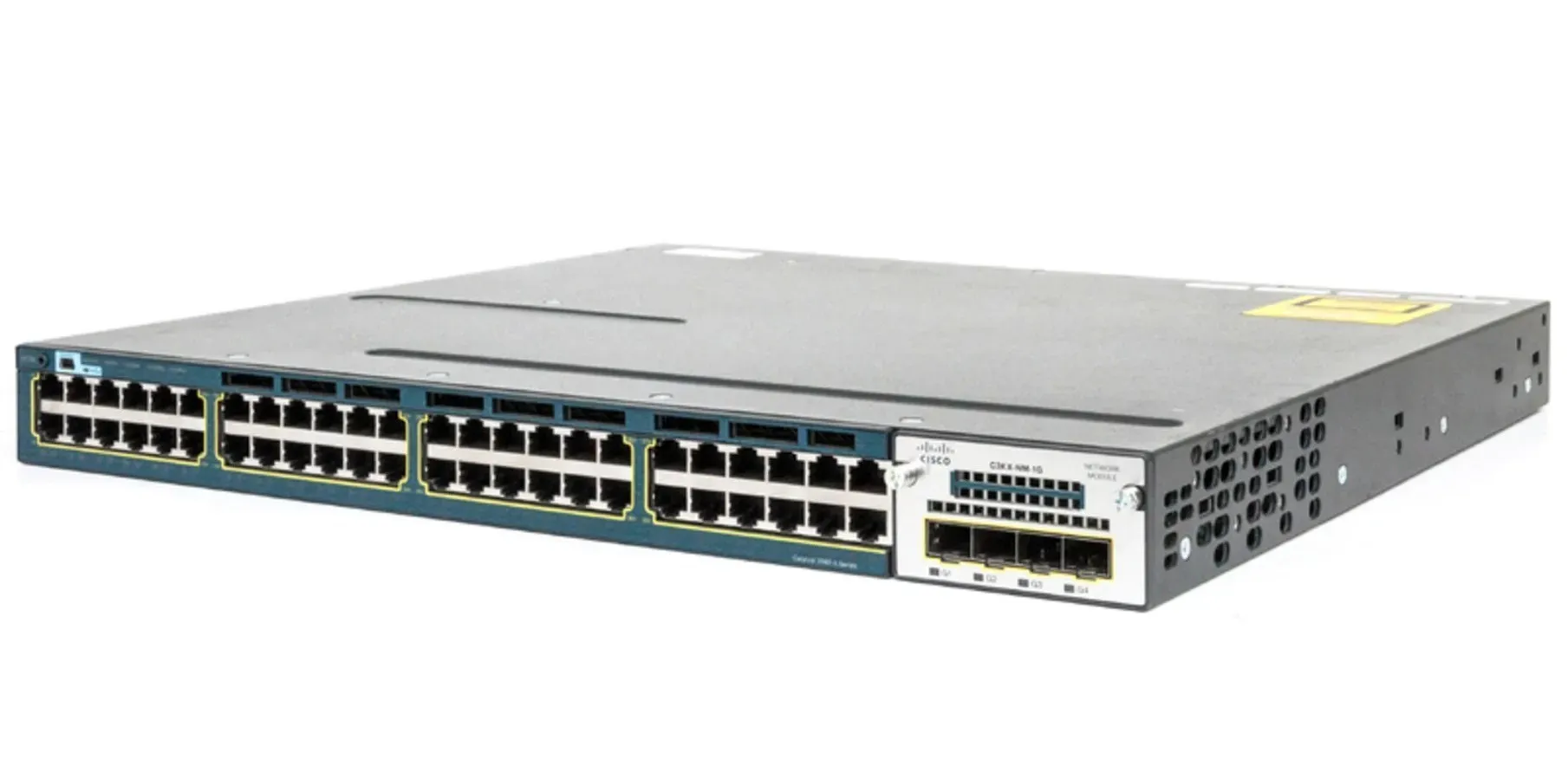 WS-C3560X-48PF-E-1G CISCO CATALYST 48-PORT GIGABIT SWITCH 1*PSU 1*1G NETWORK MODULE