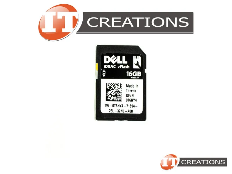 T6NY4 Dell VFLASH 16GB SD Card for iDRAC