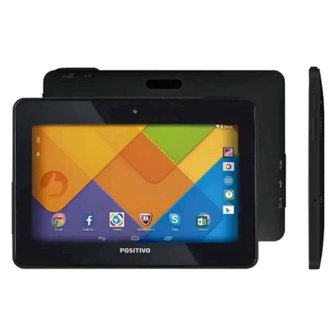 TABLET POSITIVO T1060 ANDROID 4.4 QUAD-CORE 1.2 GHZ ARMAZENAMENTO 16 GB 1 GB RAM 16 GB CAMERA 2 MP