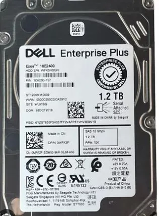 MFK2F DELL 1,2TB 10K 12G 2,5INCH SAS HDD