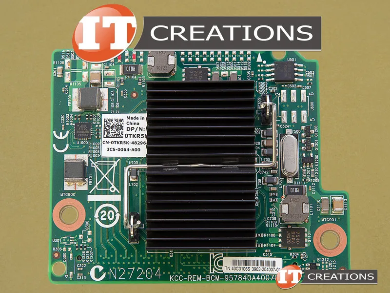 TKR5K DELL FC620 / M620 / M820 QUAD-PORT 10GBE 57840S-K DAUGHTER CARD