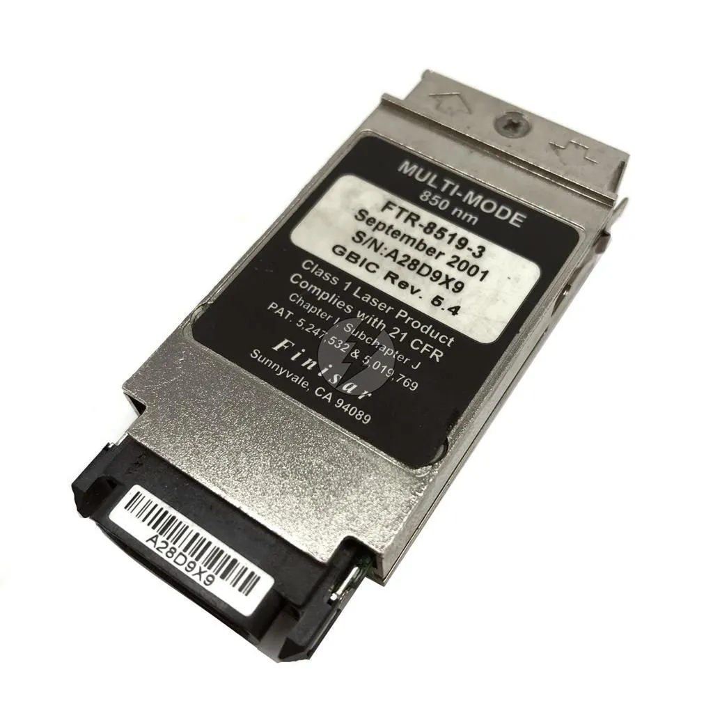 Transceiver Gbic Finisar Multi-mode FTR-8519-3 A28D9X9: 850nm