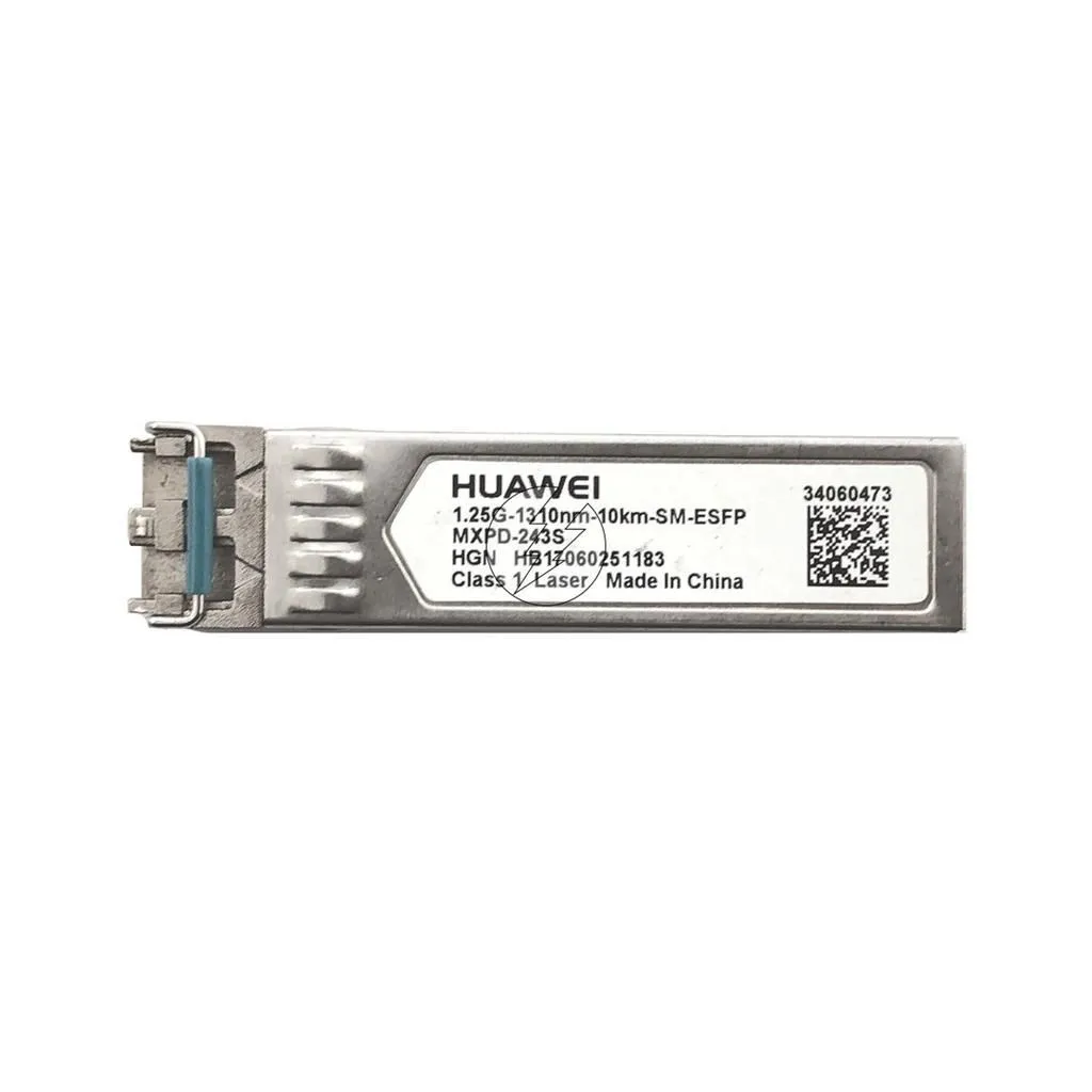 Transceiver mini Gbic Huawei 34060473 MXPD-243S HB17060251195: SFP, 1,25Gb, 10Km, 1310nm