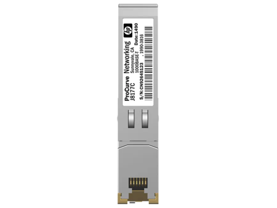 JD089B HP X120 1G SFP RJ45 T TRANSCEIVER