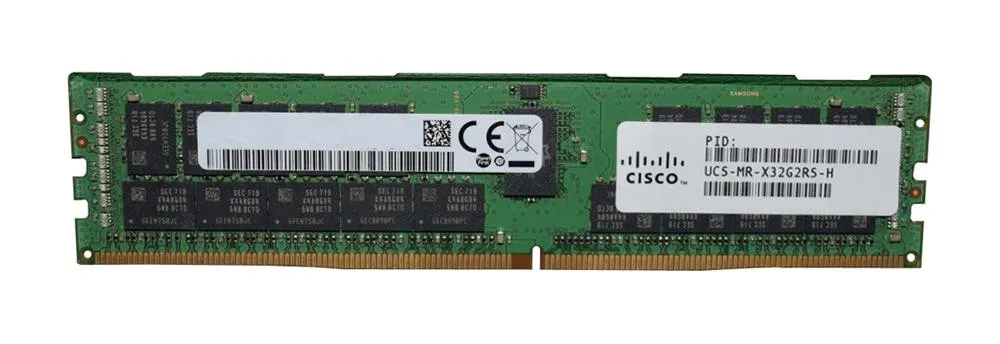 UCS-MR-X32G2RS-H CISCO 32GB (1*32GB) 2RX4 PC4-21300V-R DDR4-2666MHZ RDIMM