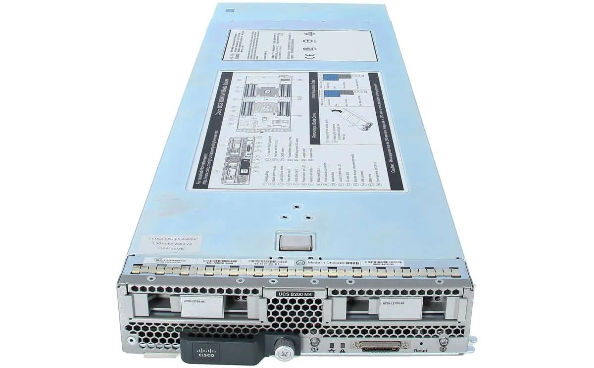 UCSB-B200-M4-U-WS CISCO UCS B200 M4 w/o CPU. mem. drive bays. HDD. mezz (UPG).